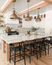 The Top 70+ Best Modern Farmhouse Kitchen Ideas- Interior Home and Design