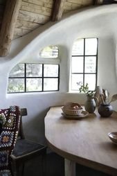 A sustainable house made of clay