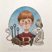 Découvrez les plus beaux dessins inspirés de l’univers Harry Potter de Melody Howe !