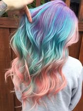 40 Cool Pastel Hair Colors in Every Shade of Rainbow