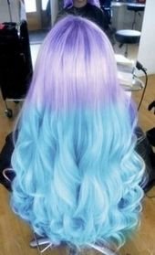 25 Gorgeous Mermaid Hair Color Ideas