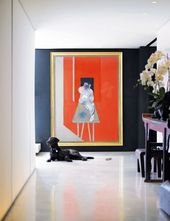 18 Super-sized Statements Made By Oversized Art In Exquisite Interiors — DESIGNED