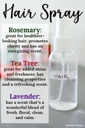 Essential Oils for Hair – DIY Hair Spray