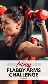 7-Day Flabby Arms Challenge | Tone-Up Workout