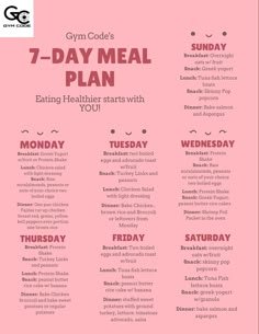 Weekly Meal Plan for the Whole Family | Etsy India